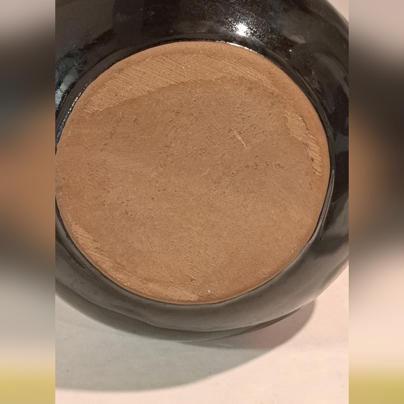 Vintage Canuck Pottery Pitcher Evangeline Ware Lava Drip Glaze In Red/Orange. - Picture 4 of 8